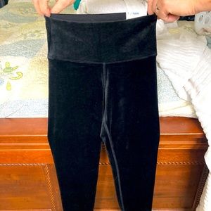 Old Navy velvet leggings